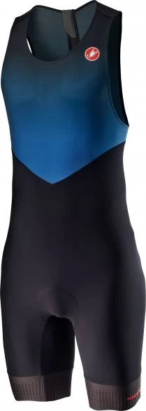 Castelli SD Team Race Suit Zwart/blauw Heren