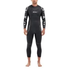 2XU P:2 Propel Lange Mouw Wetsuit Zwart/grijs Heren