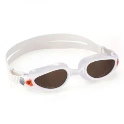 Aqua Sphere Kaiman EXO Gepolariseerde Lens Zwembril Wit/oranje
