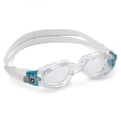 Aqua Sphere Kaiman Transparante Lens Small Fit Zwembril Aqua/wit