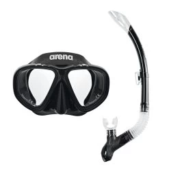 Arena Premium Snorkel Set Zwart/clear