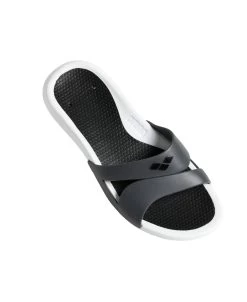Arena Nina Badslippers Dames Wit/zwart