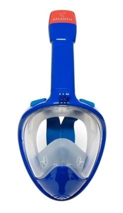 Atlantis 2.0 Full Face Snorkelmasker Blauw