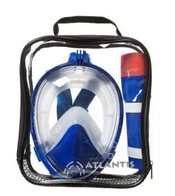 Atlantis 2.0 Full Face Snorkelmasker Blauw -Zwemserie Winkel atlantis 20 blue 5