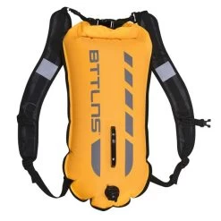 BTTLNS Kronos 1.0 Safeswimmer Backpack Zwemboei 28 Liter Geel -Zwemserie Winkel bttlns buoy kronos yellow low 03