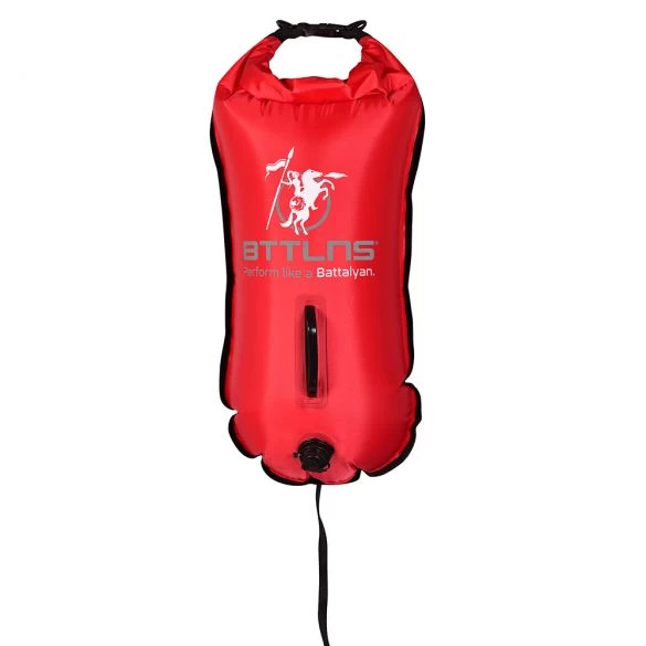 BTTLNS Saferswimmer Zwemboei 28 Liter Poseidon 1.0 Rood 7 BTTLNS Saferswimmer Zwemboei 28 Liter Poseidon 1.0 Rood - Afbeelding 7