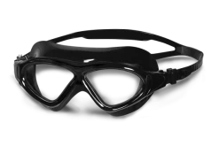 BTTLNS Essovius 1.0 Transparante Lens Zwembril Zwart
