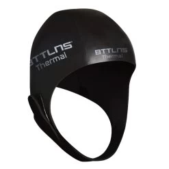 BTTLNS Neopreen Thermal Swim Cap Zethes 1.0 Zilver -Zwemserie Winkel bttlns neoprene thermal swim cap zethes 10 silver low 01