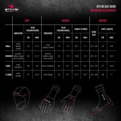 BTTLNS Neopreen Accessoires Voordeelset Zwart/goud -Zwemserie Winkel bttlns size guide neoprene cap gloves socks
