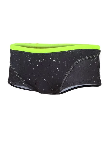 Zone3 Cosmic Brief Zwembroek Zwart/geel Heren 1 Zone3 Cosmic Brief Zwembroek Zwart/geel Heren