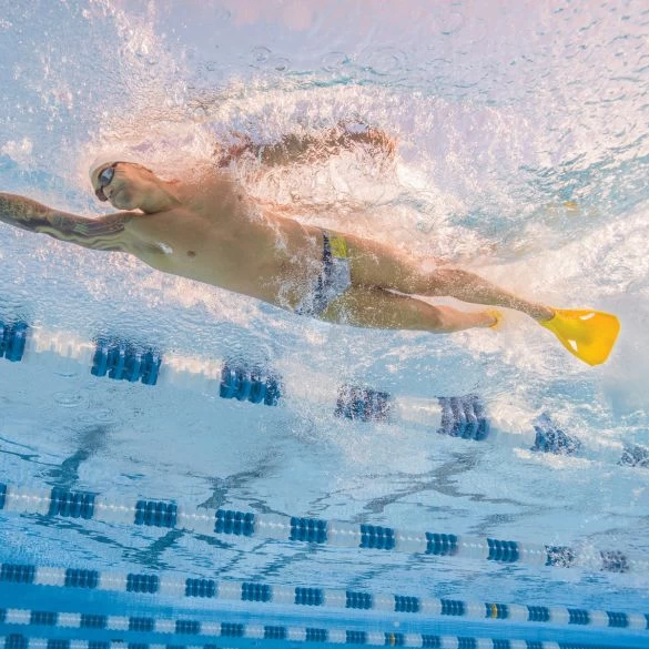 Finis Edge Fin Zwemvinnen Geel 4 Finis Edge Fin Zwemvinnen Geel - Afbeelding 4