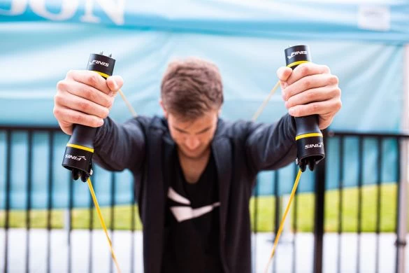 Finis Slide Dryland Trainer 7 Mm Weerstandsband Geel 2 Finis Slide Dryland Trainer 7 Mm Weerstandsband Geel - Afbeelding 2