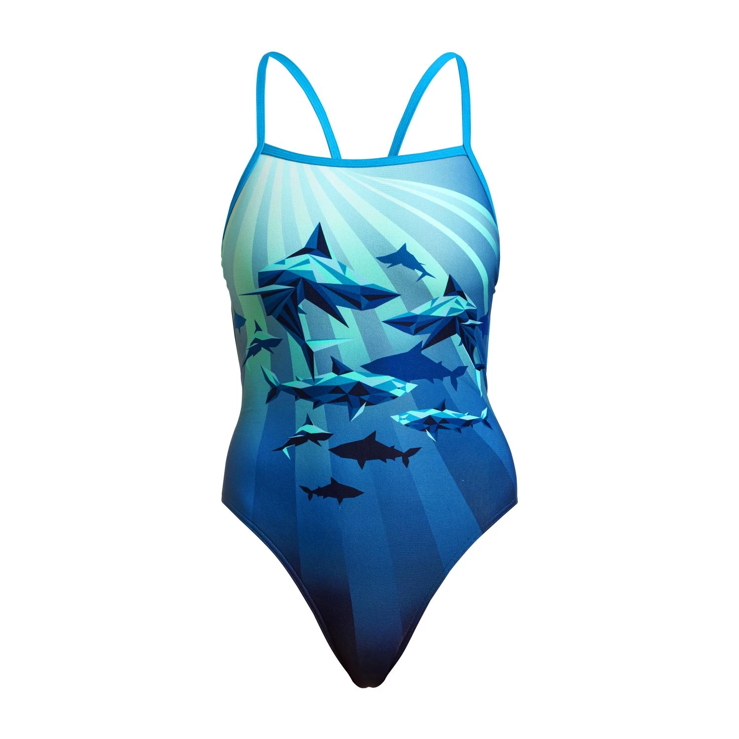 Funkita Shark Bay Single Strap Badpak Meisjes 1 Funkita Shark Bay Single Strap Badpak Meisjes
