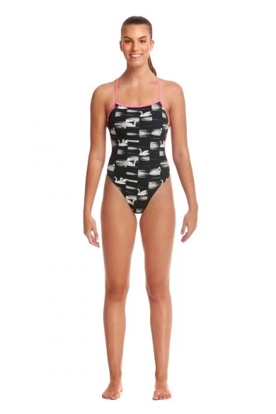 Funkita Black Swan Twisted Badpak Dames 2 Funkita Black Swan Twisted Badpak Dames - Afbeelding 2