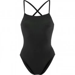 Funkita Still Zwart Strapped In Badpak Dames