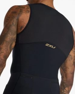 2XU Propel Swim Skin Zwart Heren -Zwemserie Winkel mt6658d blk tur 04