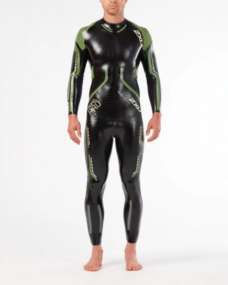 2XU Propel Pro Lange Mouw Wetsuit Zwart/groen Heren 3 2XU Propel Pro Lange Mouw Wetsuit Zwart/groen Heren - Afbeelding 3
