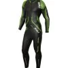 2XU Propel Pro Lange Mouw Wetsuit Zwart/groen Heren