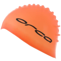 Orca Siliconen Badmuts Swim Cap Oranje