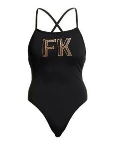 Funkita Stencilled Strapped In Badpak Dames