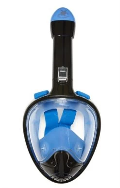 Sea Turtle Flex Deluxe Full Face Snorkelmasker Zwart/blauw