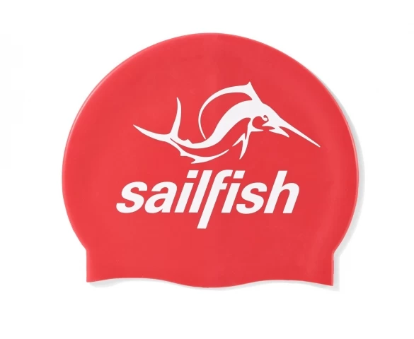 Sailfish Siliconen Swimcap Rood
