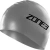 Zone3 Silicone Swim Cap Zilver