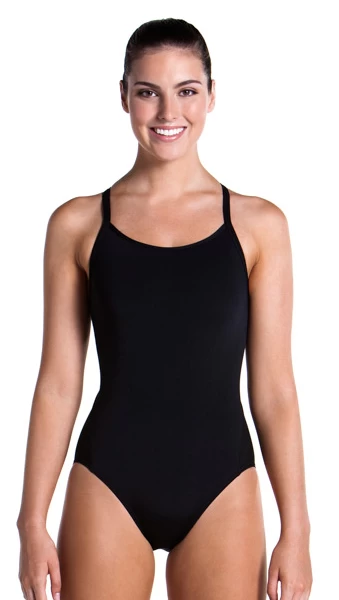 Funkita Still Zwart Diamond Back Badpak Dames 2 Funkita Still Zwart Diamond Back Badpak Dames - Afbeelding 2